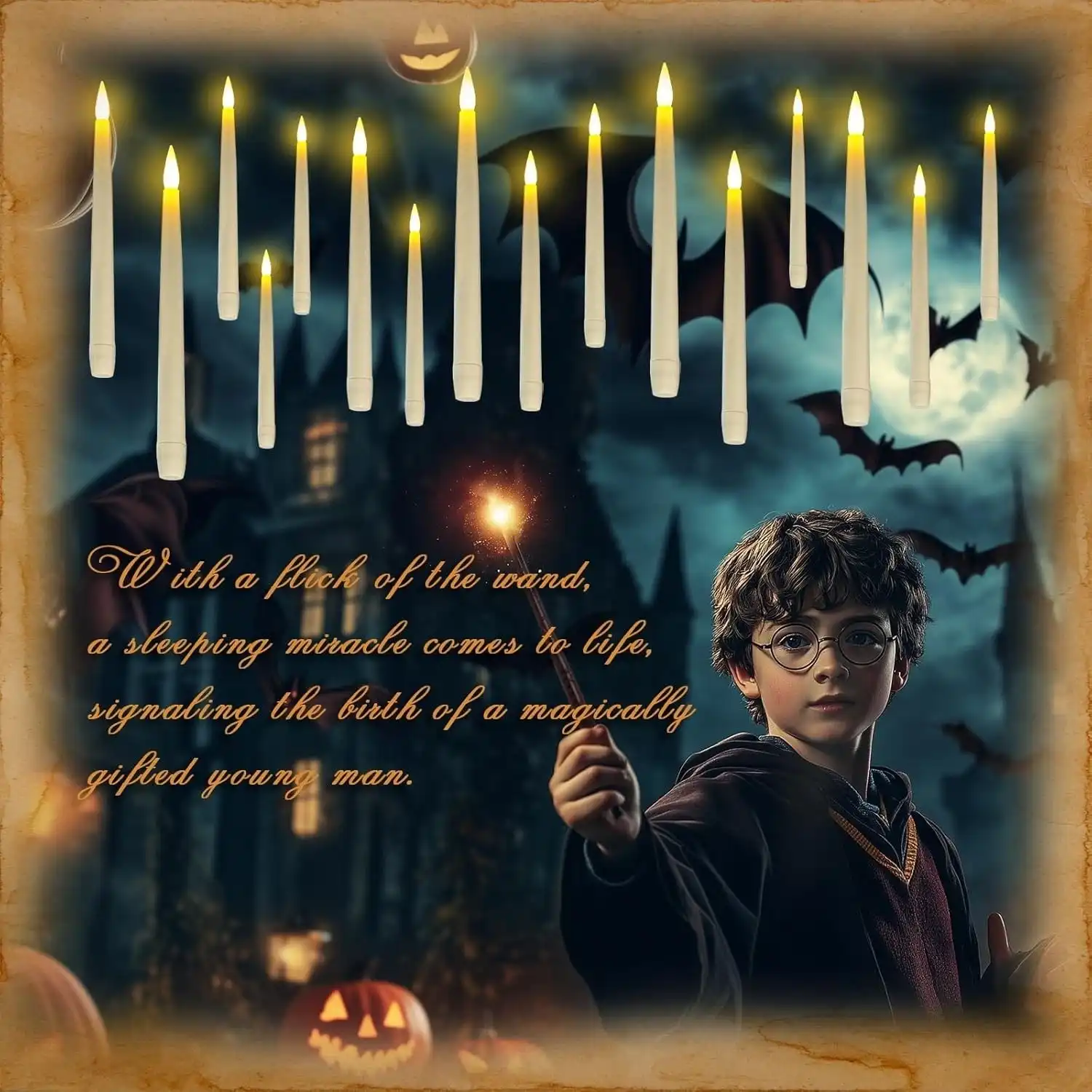 🔥Free Shipping - Floating Lumos Candles